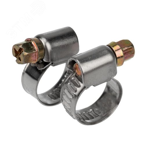 хомут червячный 8-12-0,7 мм, REXANT 2