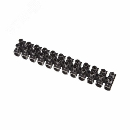 Колодка клеммная винтовая KВ-14 (6-14 кв мм), ток 20 A, РР черный (ЗВИ), REXANT 2