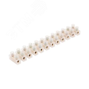 Колодка клеммная винтовая KВ-14 (6-14 кв мм), ток 20 A, полиэтилен белый (ЗВИ), REXANT