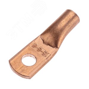 Наконечник медный ТМ 16-6-6 (16кв мм - 6мм) 100шт, REXANT - REXANT