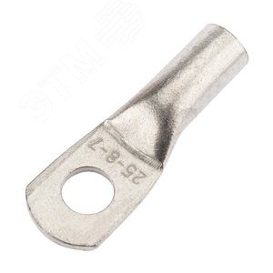 Наконечник медный луженый ТМЛ 25–8–7 (25кв мм - 8мм) ГОСТ 7386-80, 10шт, REXANT - REXANT