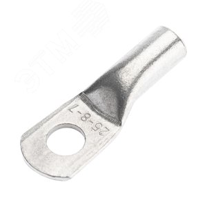 Наконечник медный луженый ТМЛ 25–8–7 (25кв мм - 8мм) ГОСТ 7386-80 100шт, REXANT - REXANT