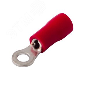 Наконечник кольцевой изолир  3.2 мм 0.5-1.5 кв мм (НКи 1.5-3 НКи 1,25-3) крас, REXANT