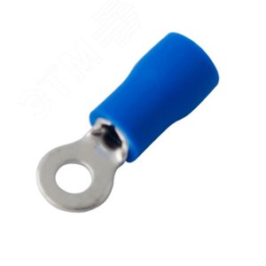 Наконечник кольцевой изолир  3.2 мм 1.5-2.5 кв мм (НКи 2.5-3 НКи2-3) синий, REXANT