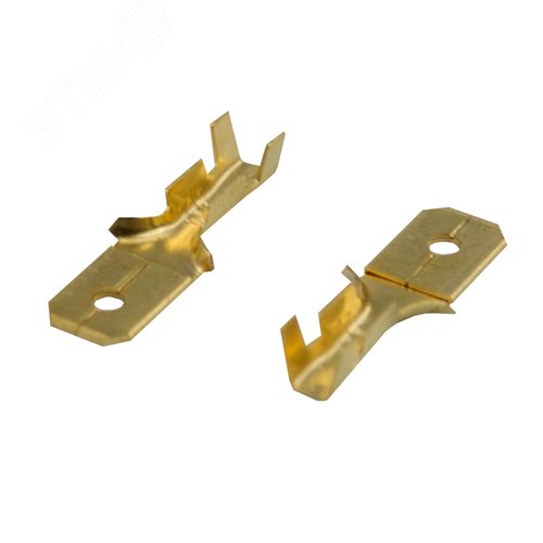 Клемма плоская штекер 6.3 мм 0,5-1.5 кв мм (РП-п 1.5-(6.3) L = 20 мм), REXANT