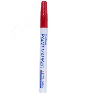 Маркер-краска MunHwa «Extra Fine Paint Marker» 1 мм, красная, нитрооснова (etm08-7203) - REXANT