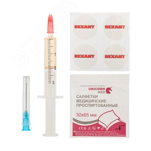 Смазка для кулеров SX-3 шприц 2 мл - REXANT