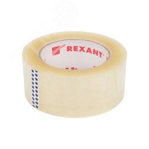 Скотч упаковочный 48мм х 50мкм, прозрачный, рулон 150м - REXANT