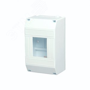 Бокс пластиковый КМПн 1 4 IP20 белый в инд. пакете (etm11-0114-1) - REXANT