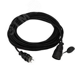 Удлинитель-шнур КГ 3х1.5, 20 м, морозостойкий, с/з, 16 А, 3500 Вт, IP44 - REXANT