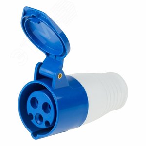 Розетка 213 переносная 2Р+РЕ 16А 220В IP44, REXANT