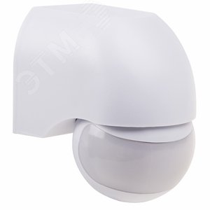 Датчик движения настенный ДДС03 180 градусов 1200 Вт 3-2000Лк 12 м 10-900 секунд IP44