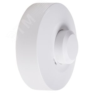 Датчик движения потолочный микроволновый ДДПМ01 120/360 градусов 1200 Вт 3-2000Лк 1-8м 10-720 секунд 5,8 ГГц