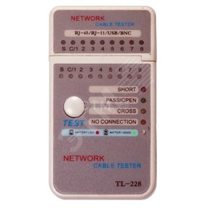 Тестер кабеля мини RJ-45 228 (etm12-1010) - REXANT