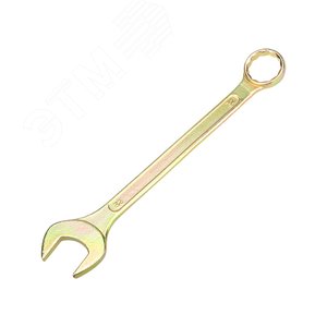 Ключ комбинированный 32 мм, желтый цинк