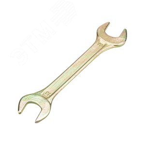 Ключ рожковый 14х15 мм, желтый цинк