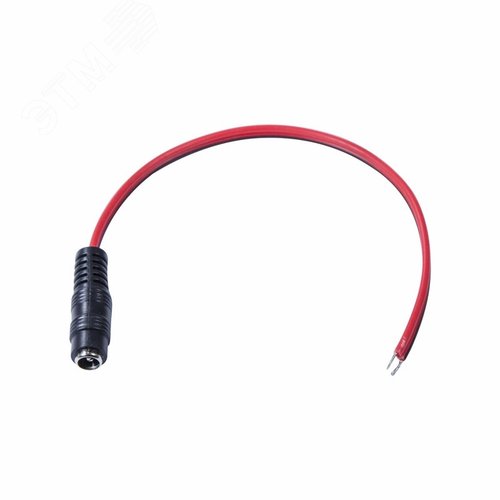Разъем питания гнездо 2.1х5.5 с проводом 20см (etm14-0310)