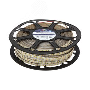 LED лента уличная силикон, 10мм, IP65, SMD 2835, 120 LED/m, 12V, теплый белый, бухта 100м - NEON-NIGHT
