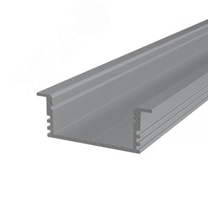 Профиль врезной алюминиевый 3412-2 2 м - REXANT