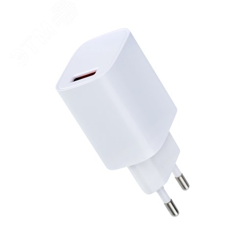 Устройство сетевое зарядное USB 5V, 3 A с Quick charge, белое, - REXANT