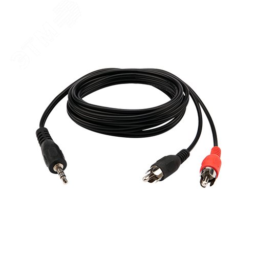 Шнур Стерео 3,5 мм - 2 RCA, длина 1,5 метра | 17-4202 | REXANT - фото 2