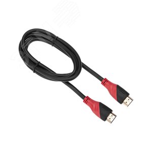 Шнур HDMI - HDMI с фильтрами, длина 1 метр (GOLD) (PVC пакет) | 17-6202 | REXANT - REXANT