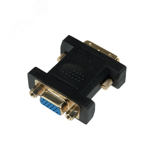 Переходник штекер DVI-I - гнездо VGA,, - REXANT