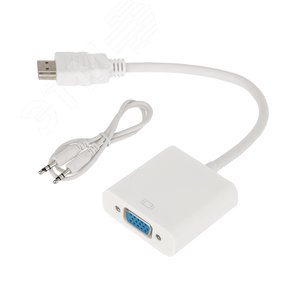Переходник HDMI - VGA, провод + аудио кабель 3.5мм. - REXANT