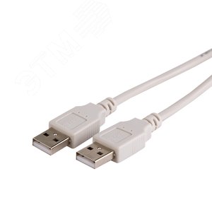 Шнур USB-A (male) штекер - USB-A (male) штекер, длина 1,8 метра (PE пакет) | 18-1144 | REXANT - REXANT