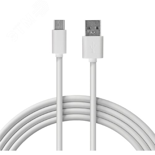 Кабель USB 3.1 type C (male)-USB 2.0 (male), 1м., белый