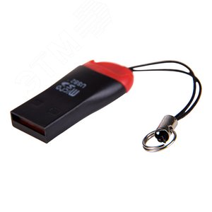 Картридер USB для microSD, microSDHC,, - REXANT