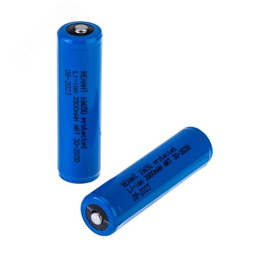 Аккумулятор 18650 protected с защитой Li-ion 2800 mAH 3.7 В | 30-2030 | REXANT - REXANT