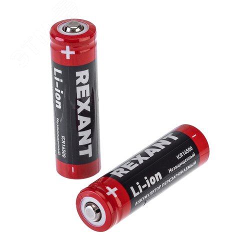 Аккумулятор Li-ion 14500 unprotected 750 mAH 3.7 В - REXANT