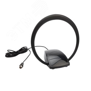 Антенна комнатная ''Активная'' для цифрового телевидения DVB-T2. Ring-50, - REXANT