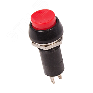 Выключатель-кнопка 250V 1А (2с) ON-OFF красная | 36-3030 | REXANT - REXANT