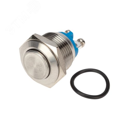 Кнопка антивандальная ?16 Б/Фикс (2с винт) (ON)-OFF выпуклая | 36-3231 | REXANT