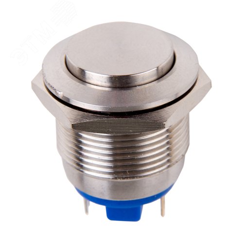 Кнопка антивандальная ?19 Б/Фикс (2с) (ON)-OFF выпуклая | 36-3412 | REXANT