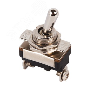 Тумблер 220V 10А (2c) ON-OFF однополюсный Mini (ASW-23) Индивидуальная упаковка 1 шт | 36-4310-1 | REXANT - REXANT