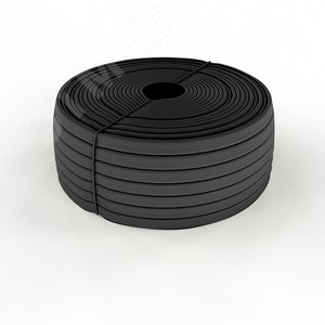 Трубка кембрик ТВ-40 ПВХ черный,  2 мм, REXANT - REXANT