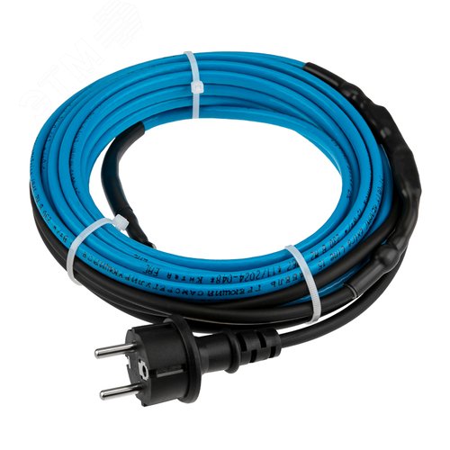 Кабель нагревательный саморегулирующийся SRL 15MSR-PB, на трубу, 8м/120Вт