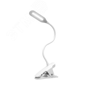 Светильник LED настольный заряжаемый Click 4 Вт 4000 К диммируемый 3 ступени на прищепке - REXANT