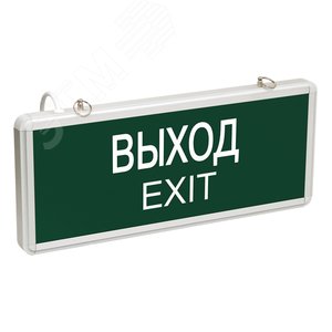 Светильник аварийно-эвакуационный ВЫХОД-EXIT светодиодный односторонний 1.5 ч. 3 Вт, - REXANT