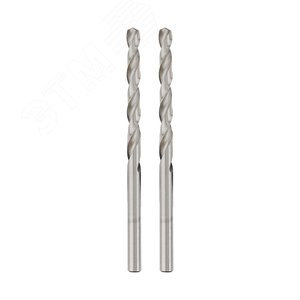Сверло по металлу 3 мм P6M5 M-2 (упак - 2 шт.) DIN 338