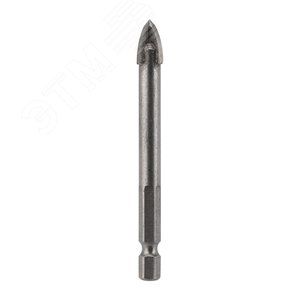 Сверло по стеклу и керамике10 мм 4 грани шестигранный хвостовик, REXANT