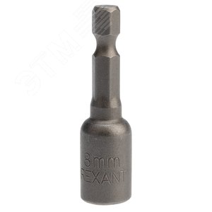 Ключ-насадка 1/4' магнитный 8х48 мм, REXANT - REXANT