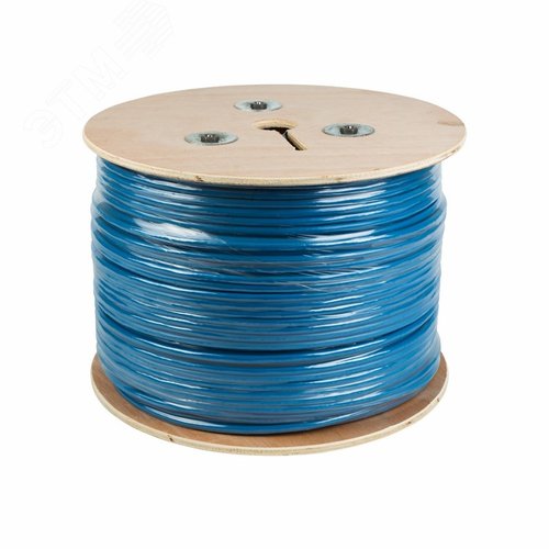 Кабель FTP 4PR 23AWG CAT6 305м | 01-0147 | REXANT - фото 2
