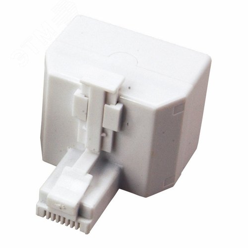 Двойник компьютерный RJ-45(8P-8C) (штекер - 2 гнезда), - фото 2