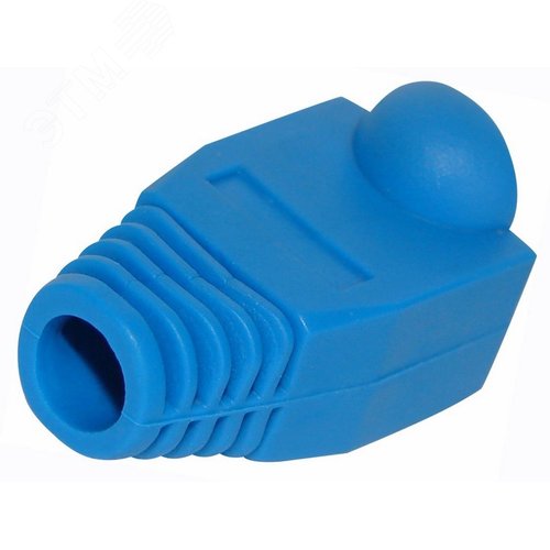 Колпачок изолирующий для разъемов RJ-45. синий, - фото 2