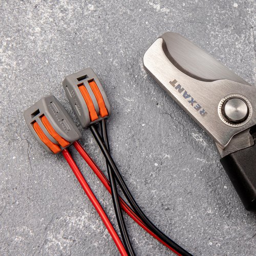 Клемма универсальная СМК 222-412, 2-проводная серая 0,08-2,5 4 кв мм, 10 шт, REXANT 2