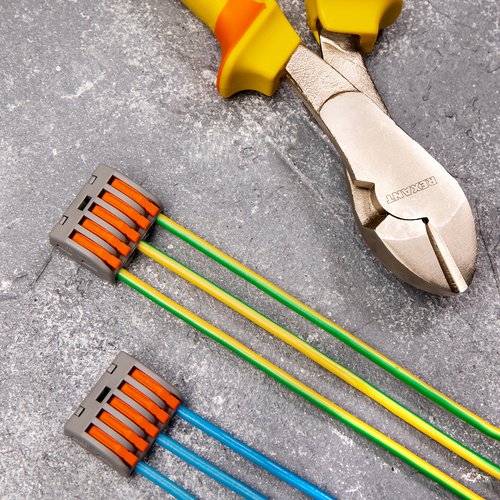 Клемма универсальная СМК 222-415, 5-проводная серая 0,08-2,5 4 кв мм, 10 шт, REXANT 2